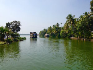 house boat in Kerala, India