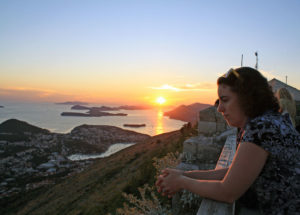 Taormina Lepore at sunset