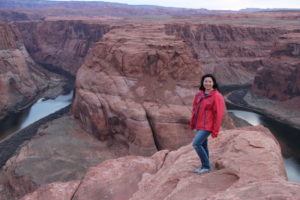 Fiona Chandra in Grand Canyon