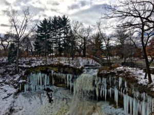 Minnehaha Falls in Minnesota