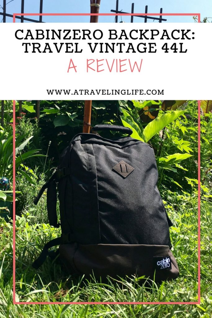 CabinZero Classic Travel Backpack Review (2 Weeks of Use) 