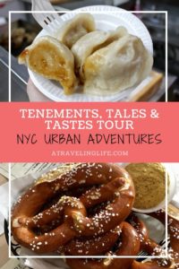 Unique things to do in NYC: Tour three Lower Manhattan neighborhoods with Urban Adventures on their Tenements, Tales and Tastes tour. Learn more about what you'll see and taste on this tour in my full review. | Small group tours | What to do in New York City | Lower East Side NYC | Chinatown NYC | Little Italy NYC | #traveltips #NYC #NewYorkCity