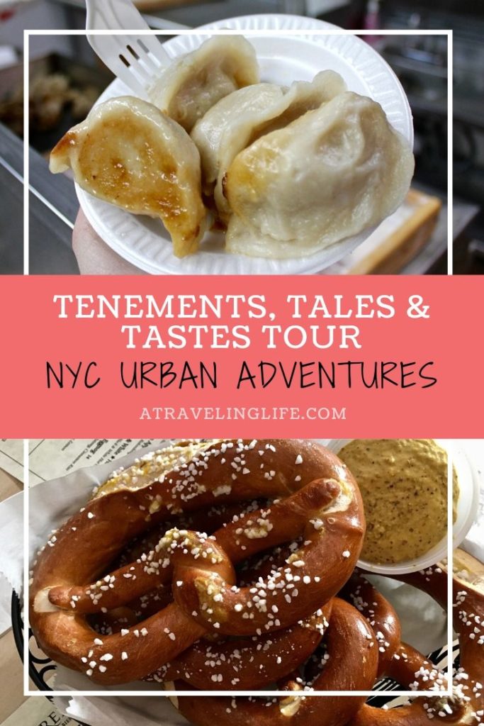 Unique things to do in NYC: Tour three Lower Manhattan neighborhoods with Urban Adventures on their Tenements, Tales and Tastes tour. Learn more about what you'll see and taste on this tour in my full review. | Small group tours | What to do in New York City | Lower East Side NYC | Chinatown NYC | Little Italy NYC | #traveltips #NYC #NewYorkCity