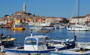 Rovinj Croatia harbor