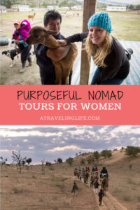 Caitlin Murray, the co-founder of Purposeful Nomad, empowers women around the globe through specialized small-group, sustainable travel. In this interview, learn about how she started her sustainable travel company. | Solo female traveler | Women traveling alone | Woman-owned business | Woman empowerment | #sustainabletravel #femaletraveler
